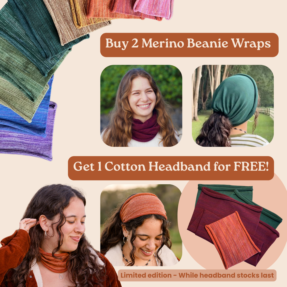Limited Edition Cotton Headbands