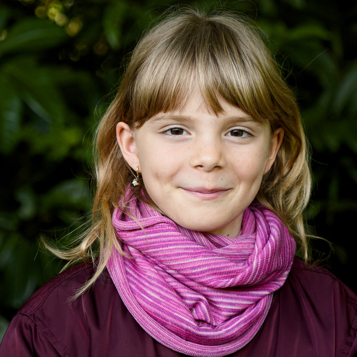 Cherry Blossom Merino Beanie Wrap