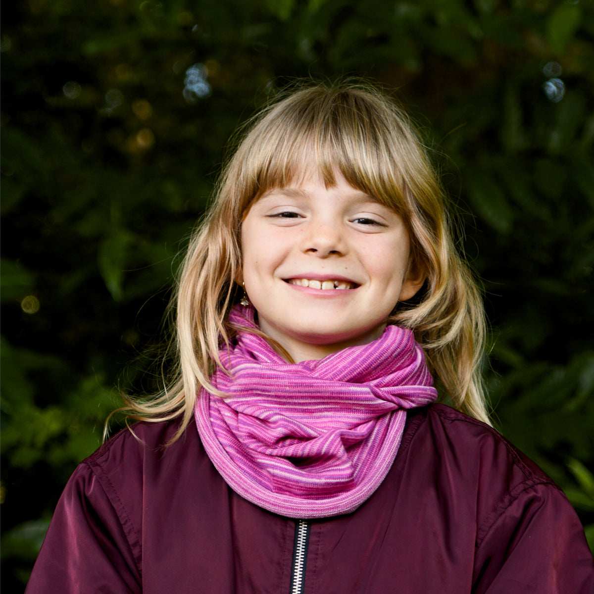 Cherry Blossom Merino Beanie Wrap
