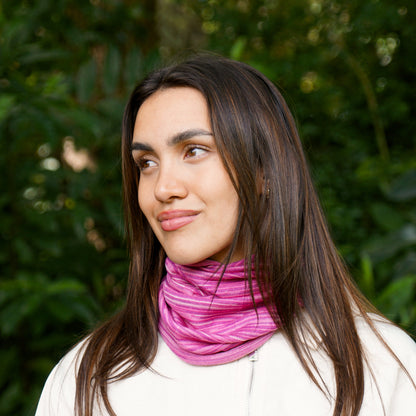 Cherry Blossom Merino Beanie Wrap