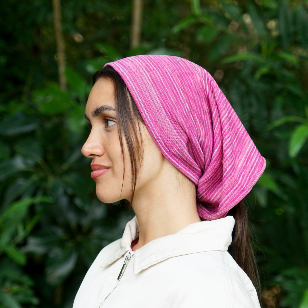 Cherry Blossom Merino Beanie Wrap