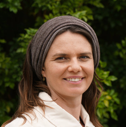 Driftwood Reversible Merino Beanie Wrap