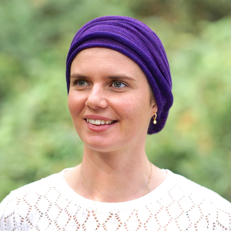 Rich Purple Turban / Head Wrap – Loving Headwear