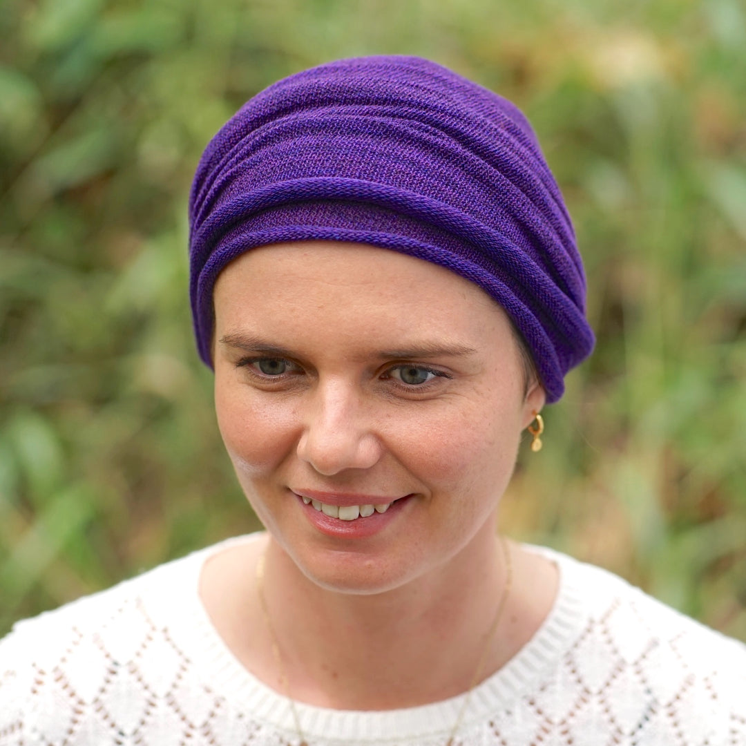 Rich Purple Turban / Head wrap