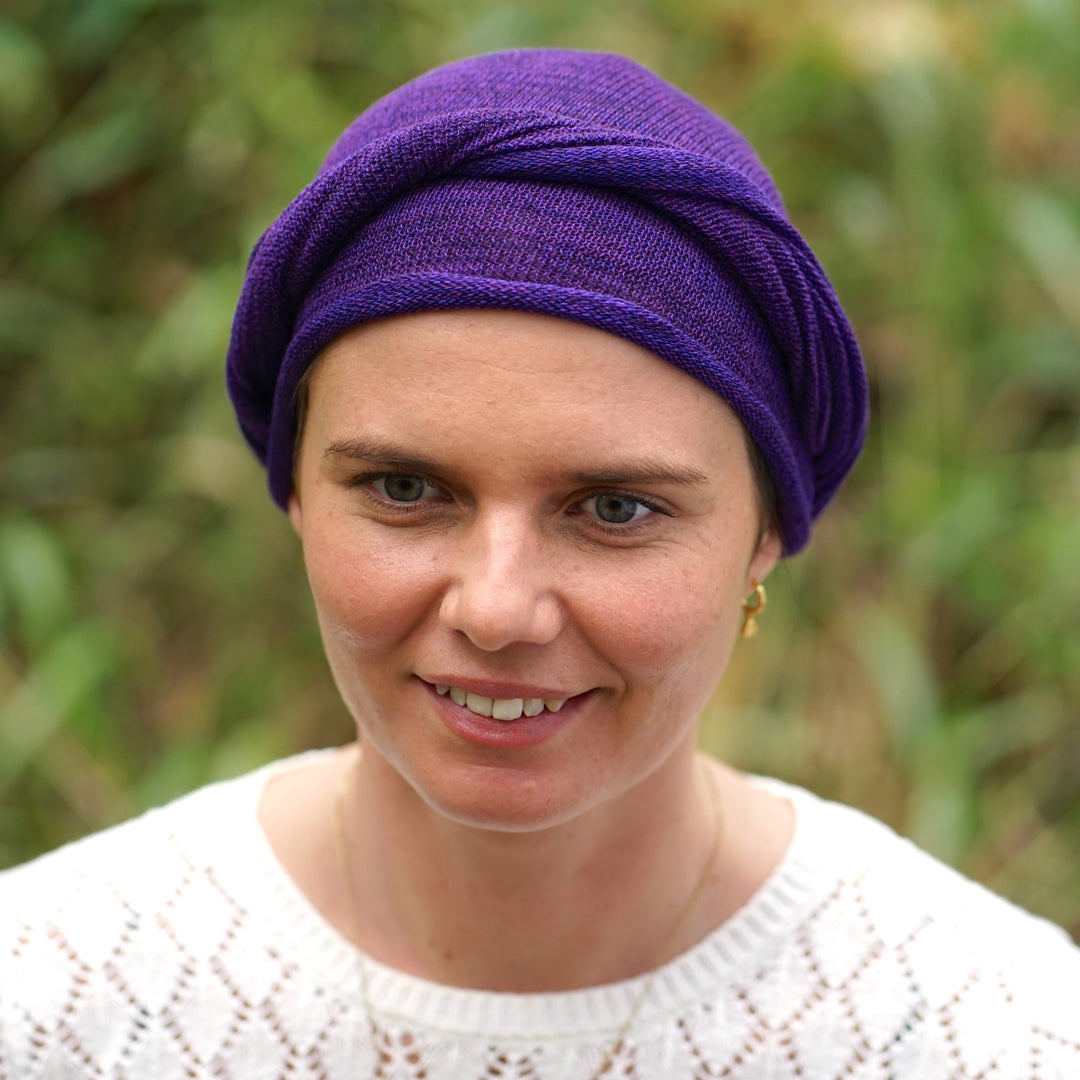 Rich Purple Turban / Head wrap
