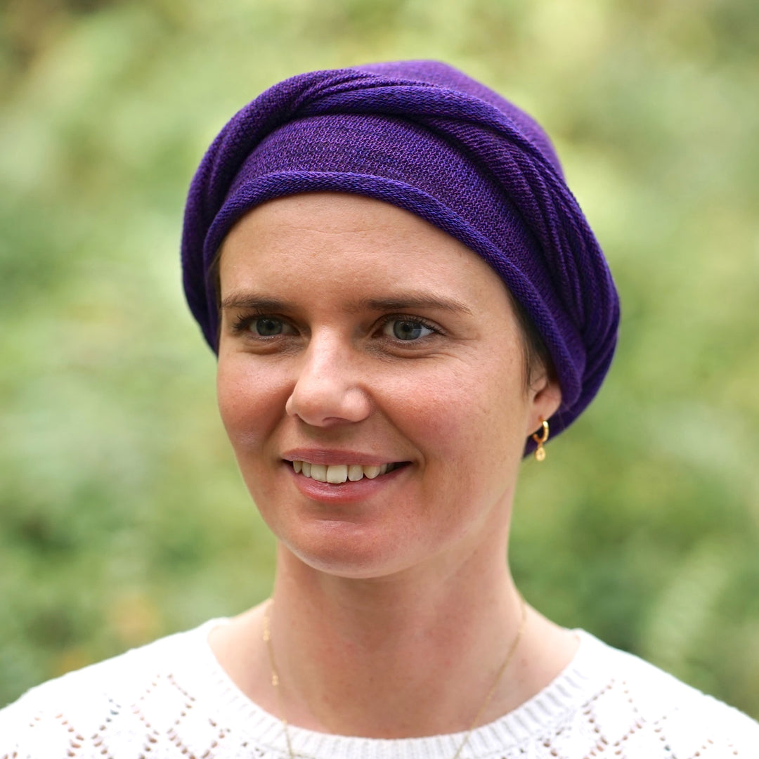 Rich Purple Turban / Head wrap