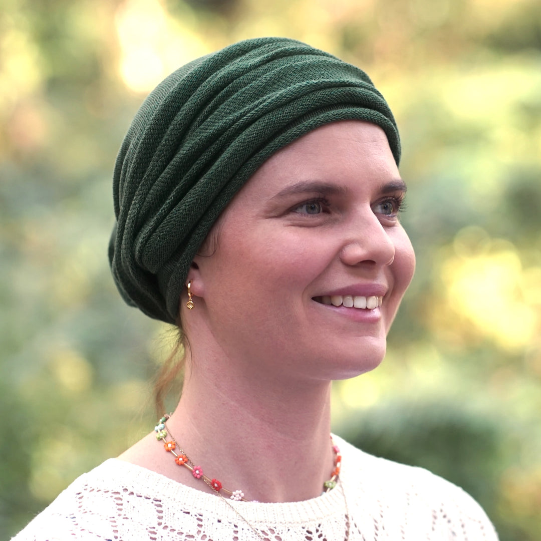 Olive Greens Turban Wrap/ Head wrap