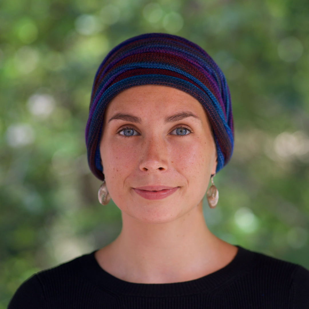 Bright Earths Turban Wrap / Head Wrap Hand dyed