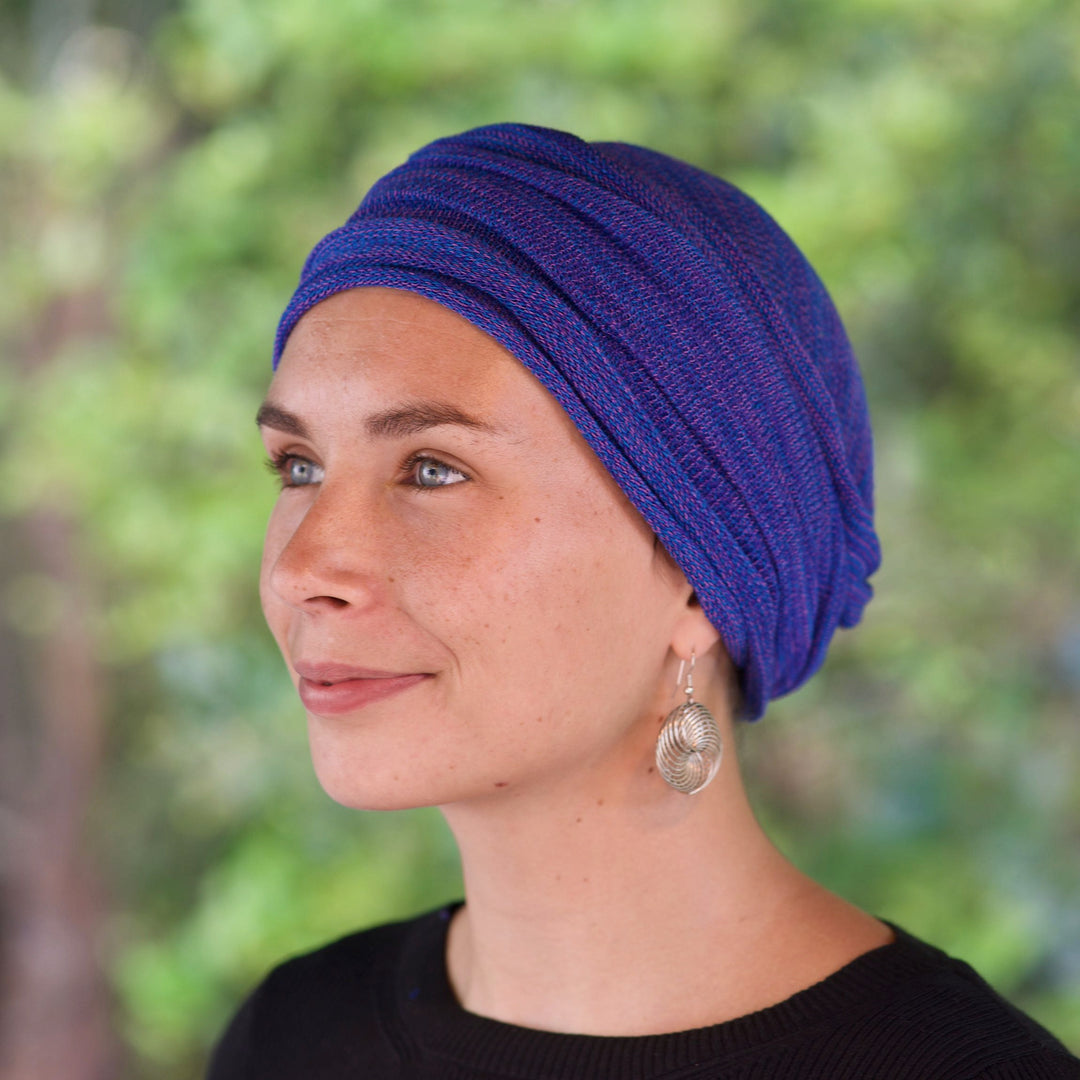 Vivid Blues Turban / Head wrap