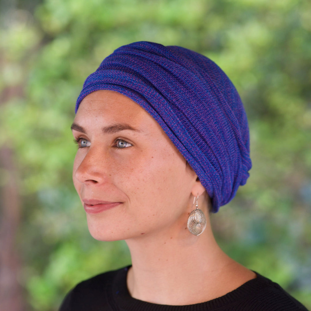 Vivid Blues Turban / Head wrap