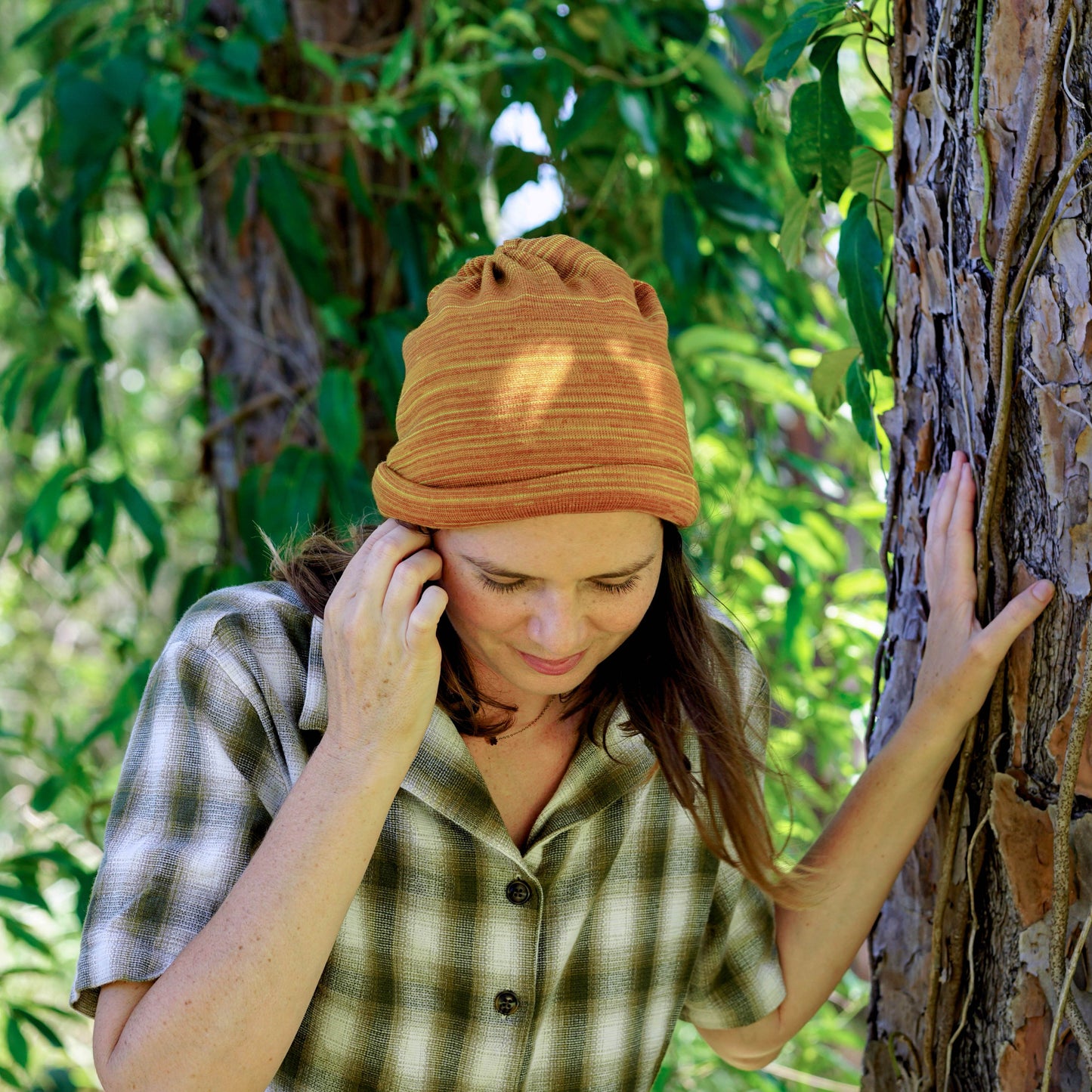 Marigold Merino Beanie Wrap