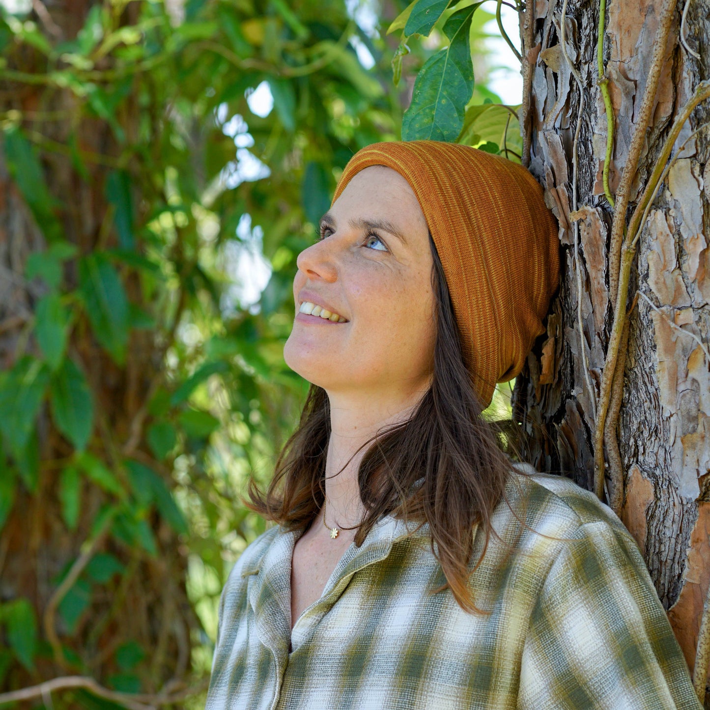Marigold Merino Beanie Wrap