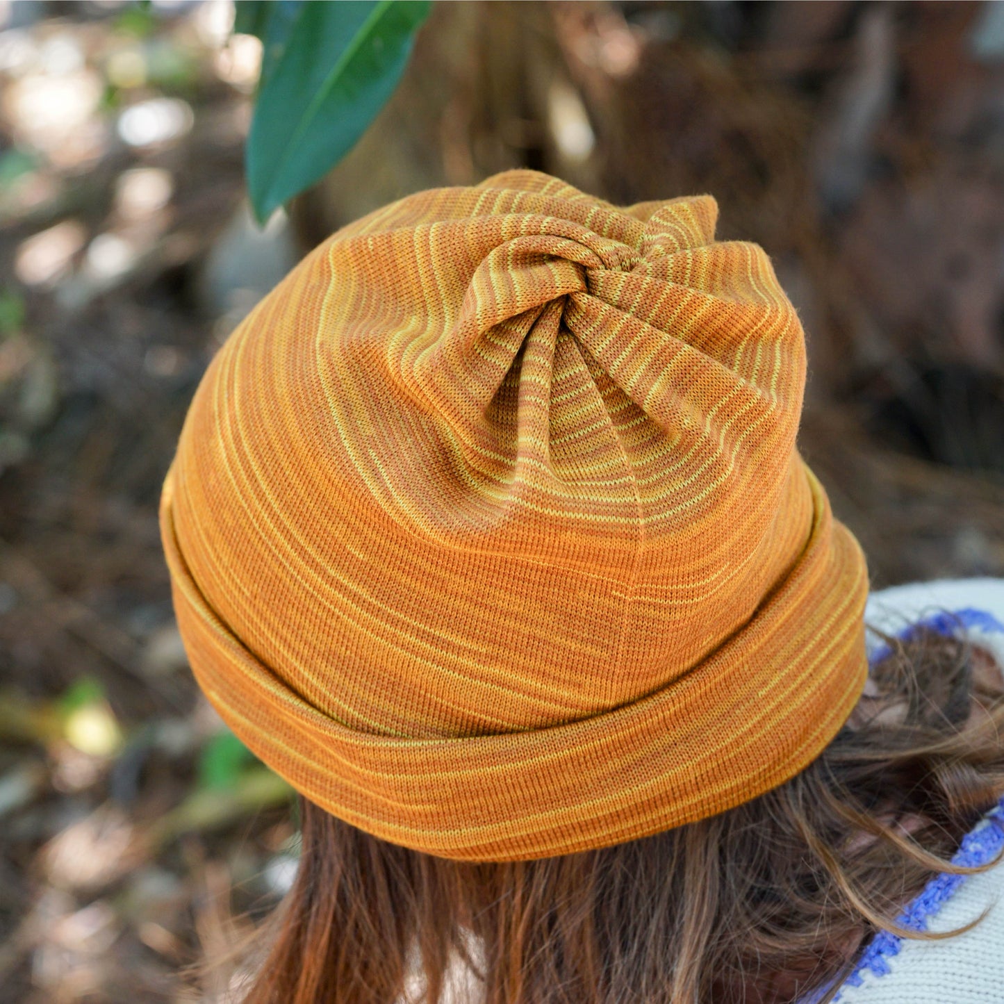 Marigold Merino Beanie Wrap