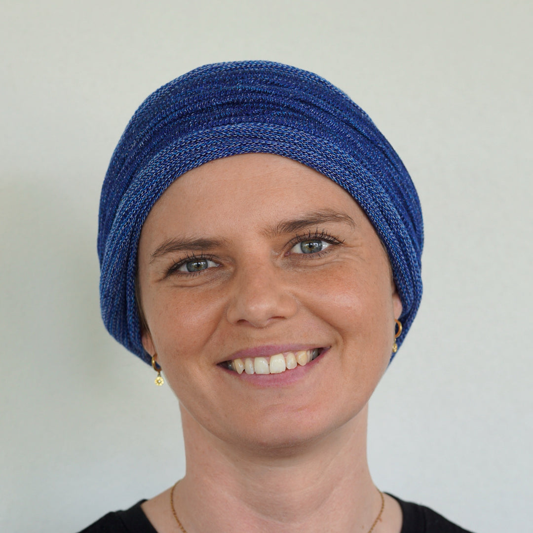 Denim Blue Turban / Head Wrap