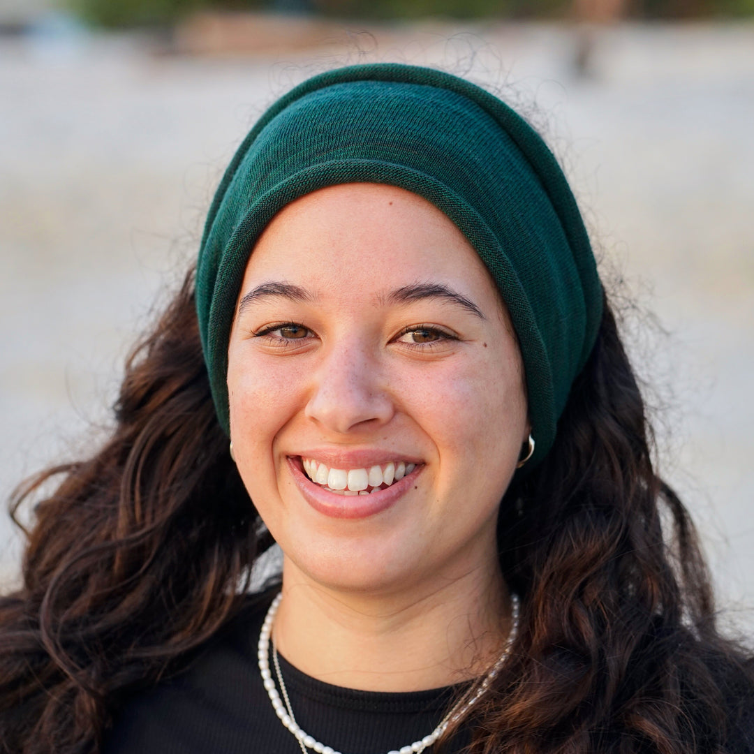 Forest Green Merino Wide Headband