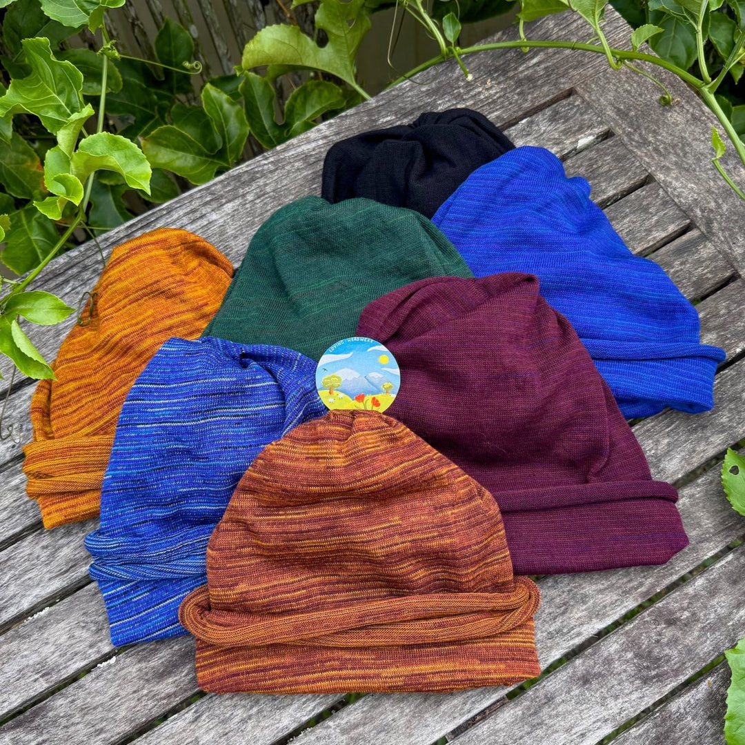 Merino Beanie Wraps - All Colours