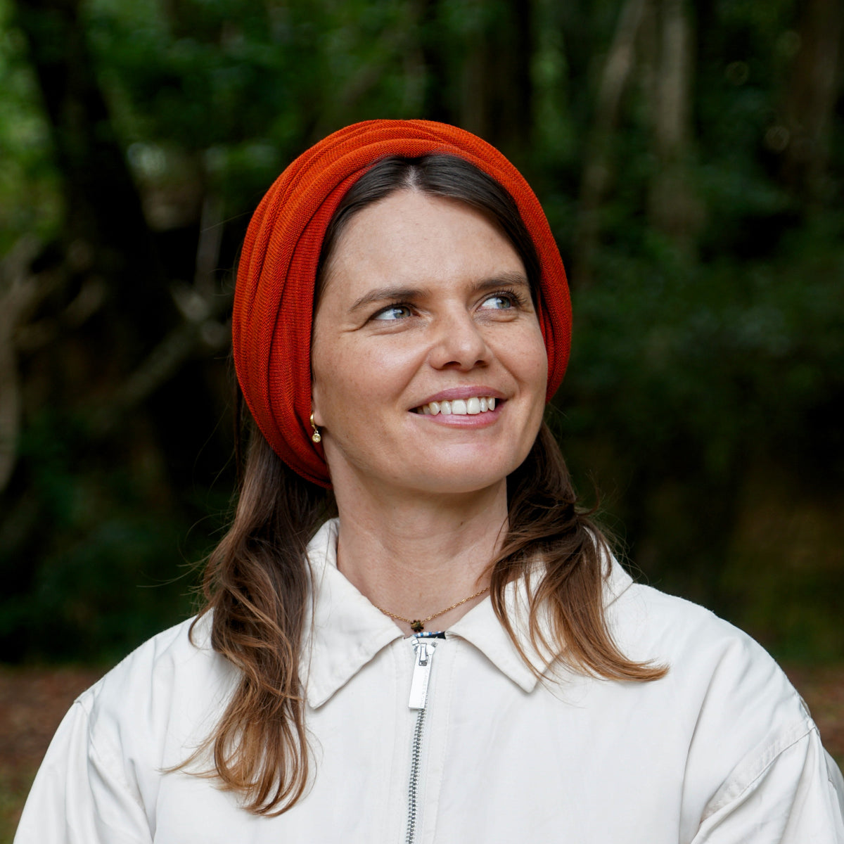Maple Fall Merino Beanie Wrap