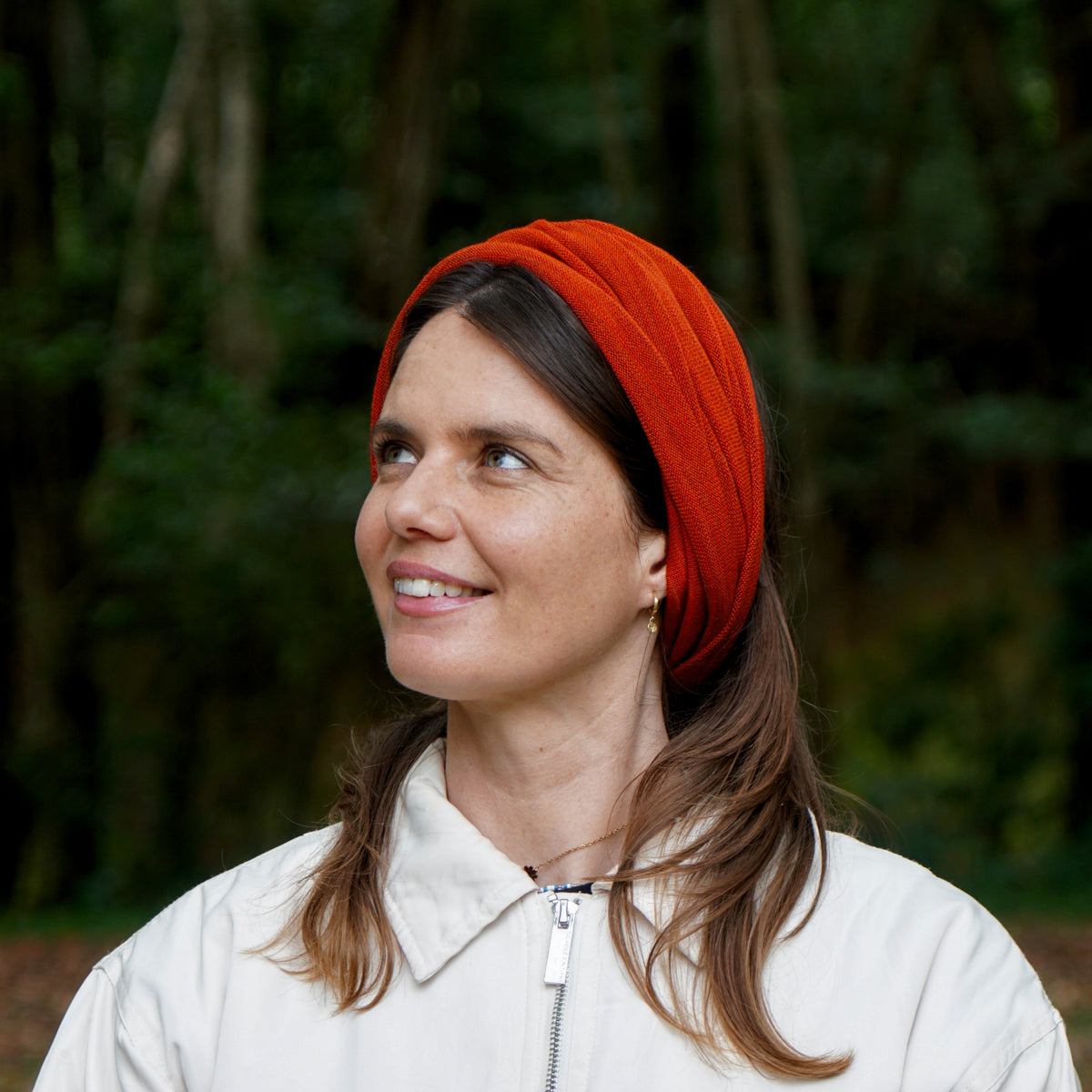 Maple Fall Merino Beanie Wrap