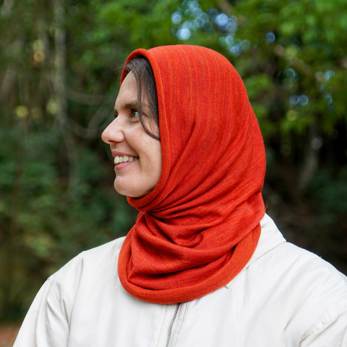 Maple Fall Merino Beanie Wrap