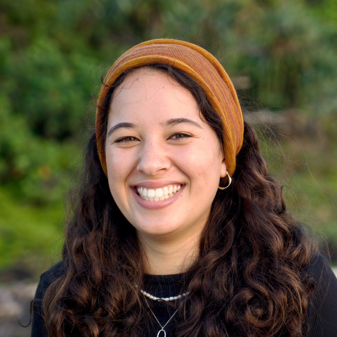 Mustard Tan Merino Wide Headband