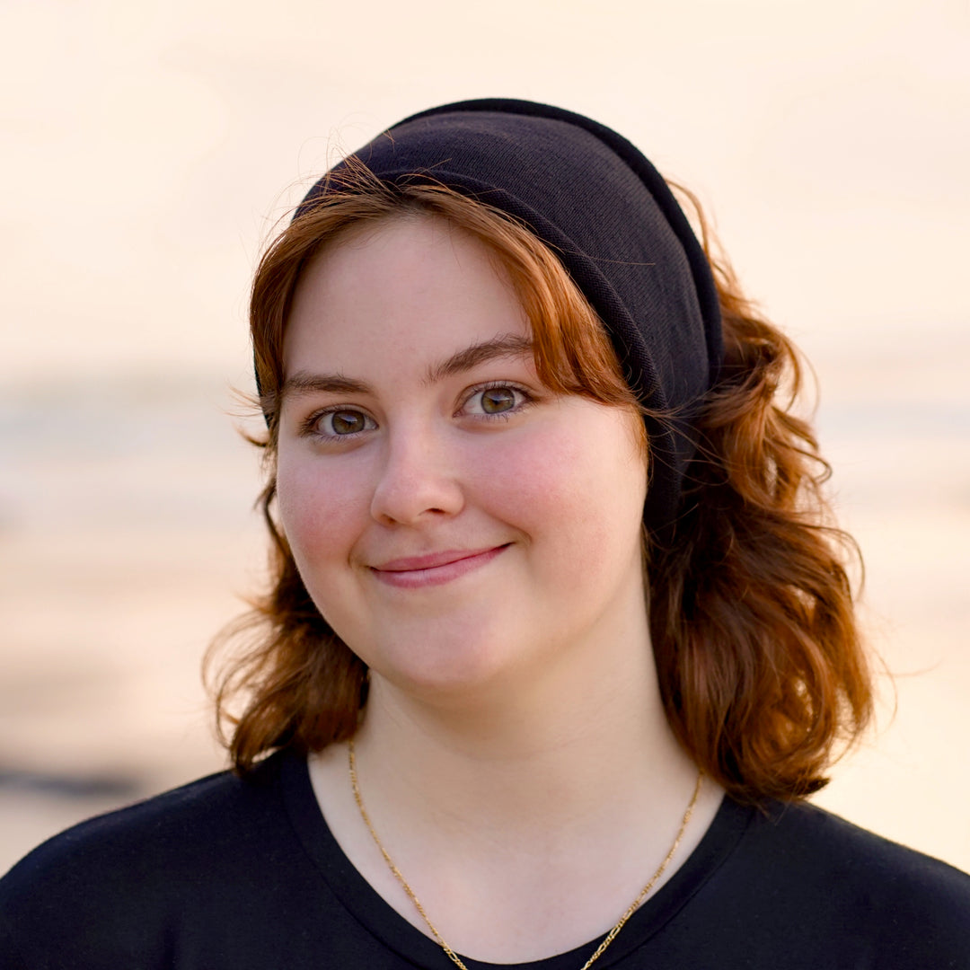 Merino Wide Headband - Black