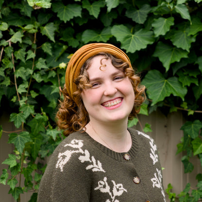 Marigold Merino Beanie Wrap