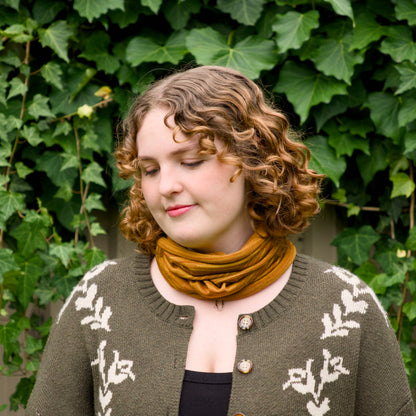 Marigold Merino Beanie Wrap