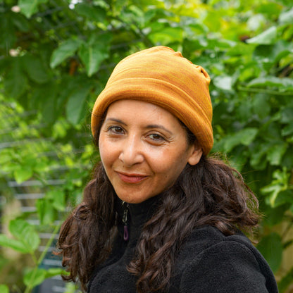 Marigold Merino Beanie Wrap