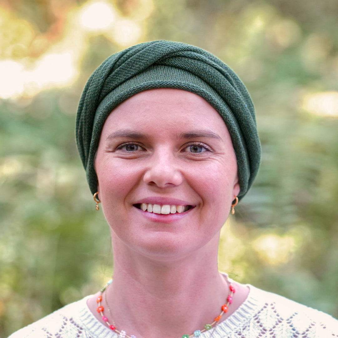 Olive Green Turban Wrap/ Head Wrap