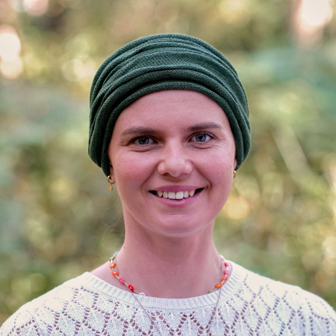 Olive Green Turban Wrap/ Head Wrap