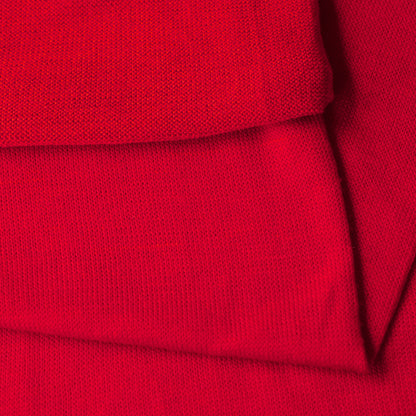 Rich Red Merino Beanie Wrap