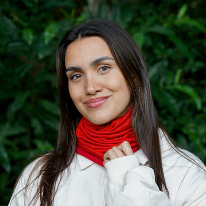 Scarlet Sensations Merino Beanie Wrap - Limited Edition