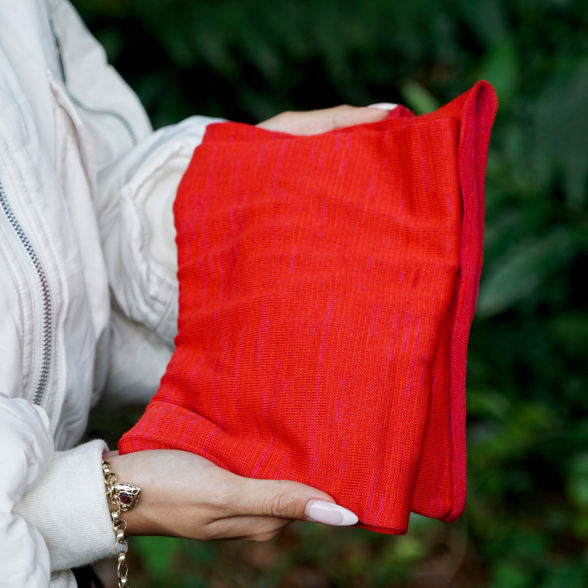 Scarlet Sensations Merino Beanie Wrap - Limited Edition